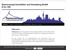 Tablet Screenshot of domoconzept.de
